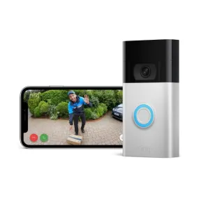 Ring Doorbell 2nd Gen Wireless HD Video Doorbell Silver