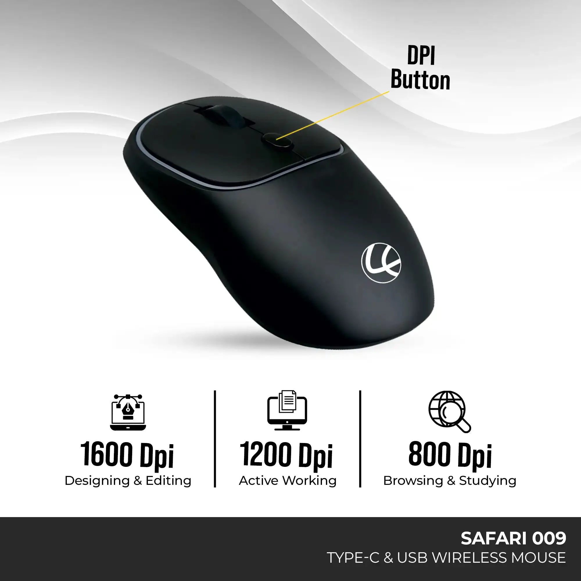 Safari 9 Wireless Mouse