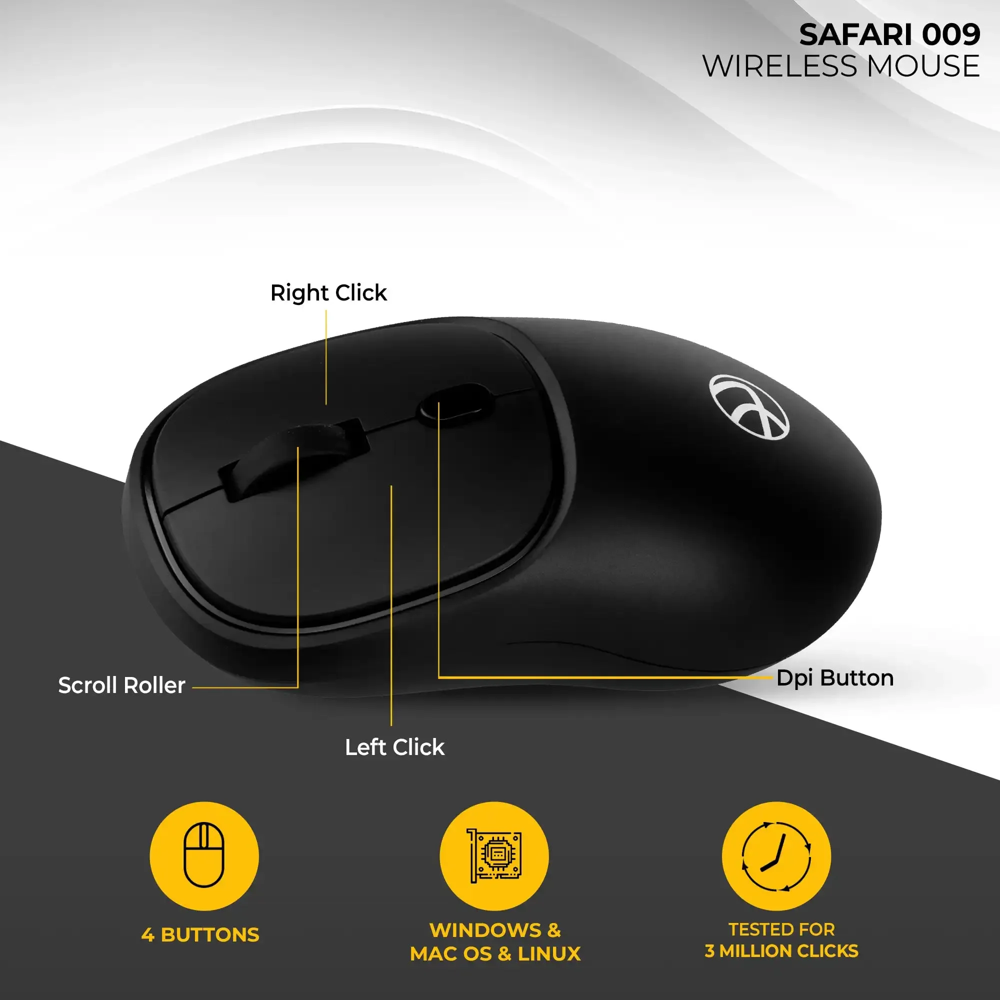 Safari 9 Wireless Mouse