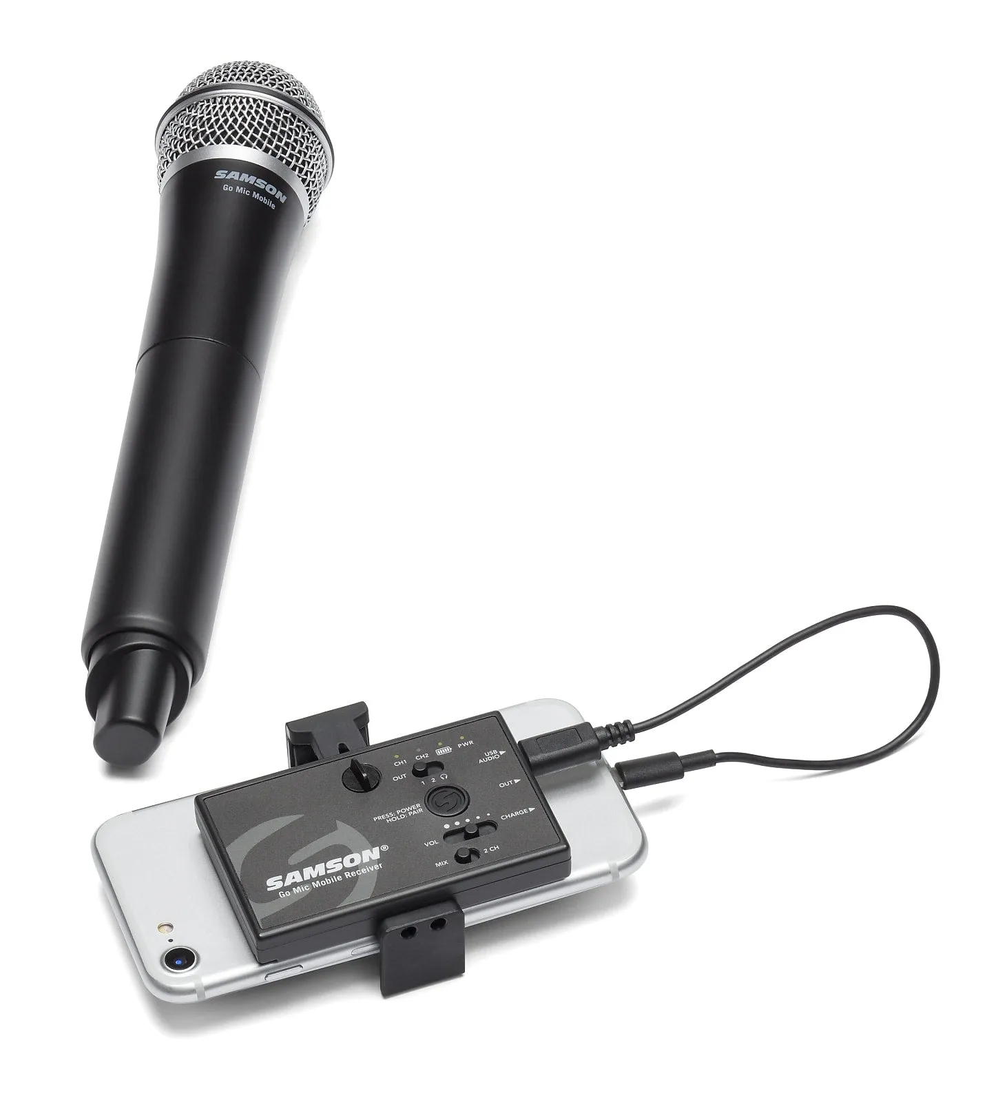 Samson Go Mic Mobile Handheld Wireless System w/Q8 Microphone