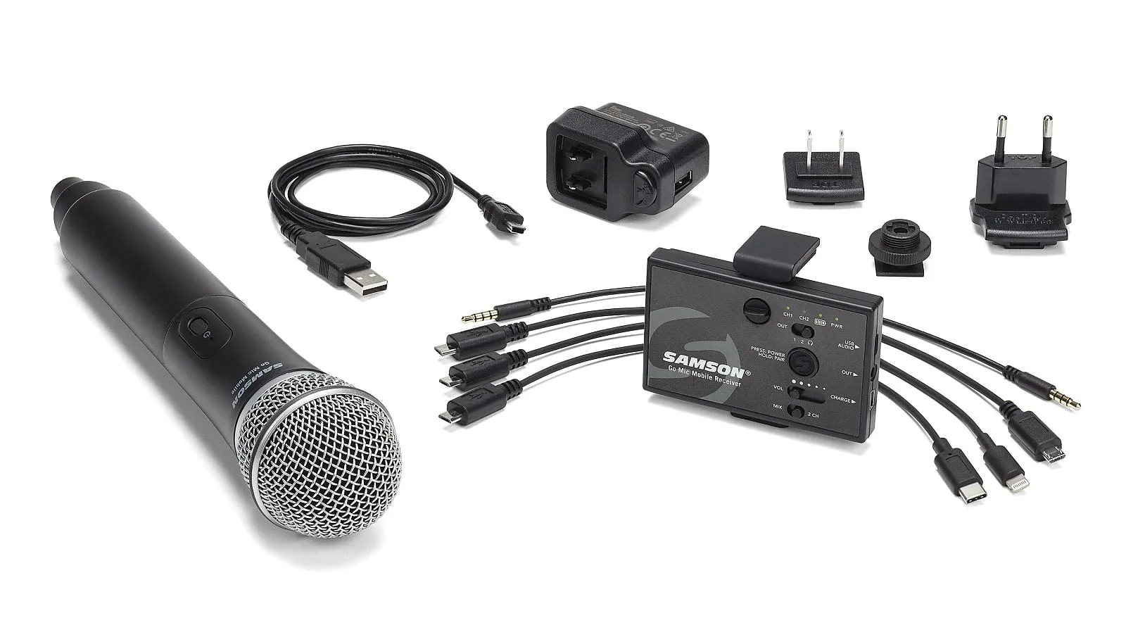 Samson Go Mic Mobile Handheld Wireless System w/Q8 Microphone