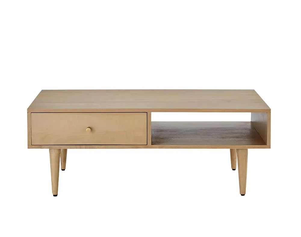 Scandinavian Oak Oslo Storage Coffee Table