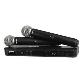 Shure BLX288/SM58 Dual Handheld Wireless Microphone System