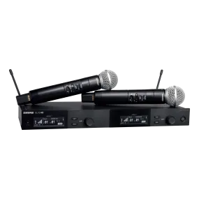 Shure SLXD24D/SM58 Dual Handheld Wireless Microphone System