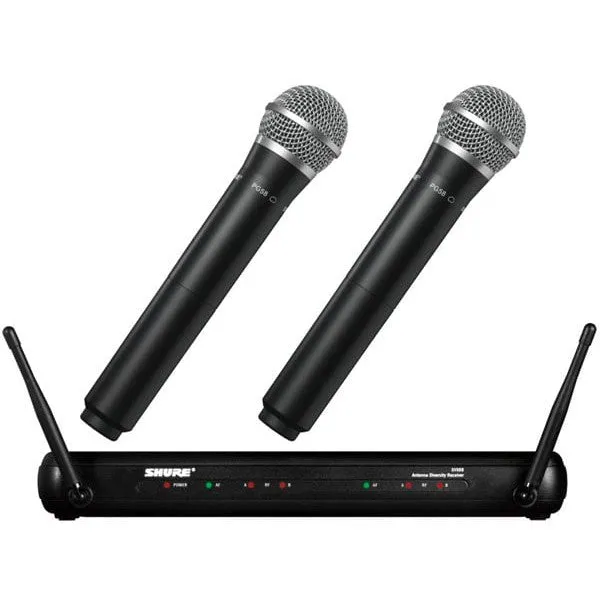 Shure SVX288PG58 Dual Wireless Handheld Microphone