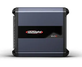 Soundigita SD600.4 EVO 5 Car Audio Amplifier 4 Channels 600 Watts RMS 4 ohms