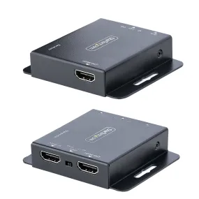 Startech.Com Hdmi Extender Over Cat6/Cat5, 4K 30Hz/130Ft (40M) Or 1080P 60Hz/230Ft (70M) Video Extender, 4K Hdmi Over Et