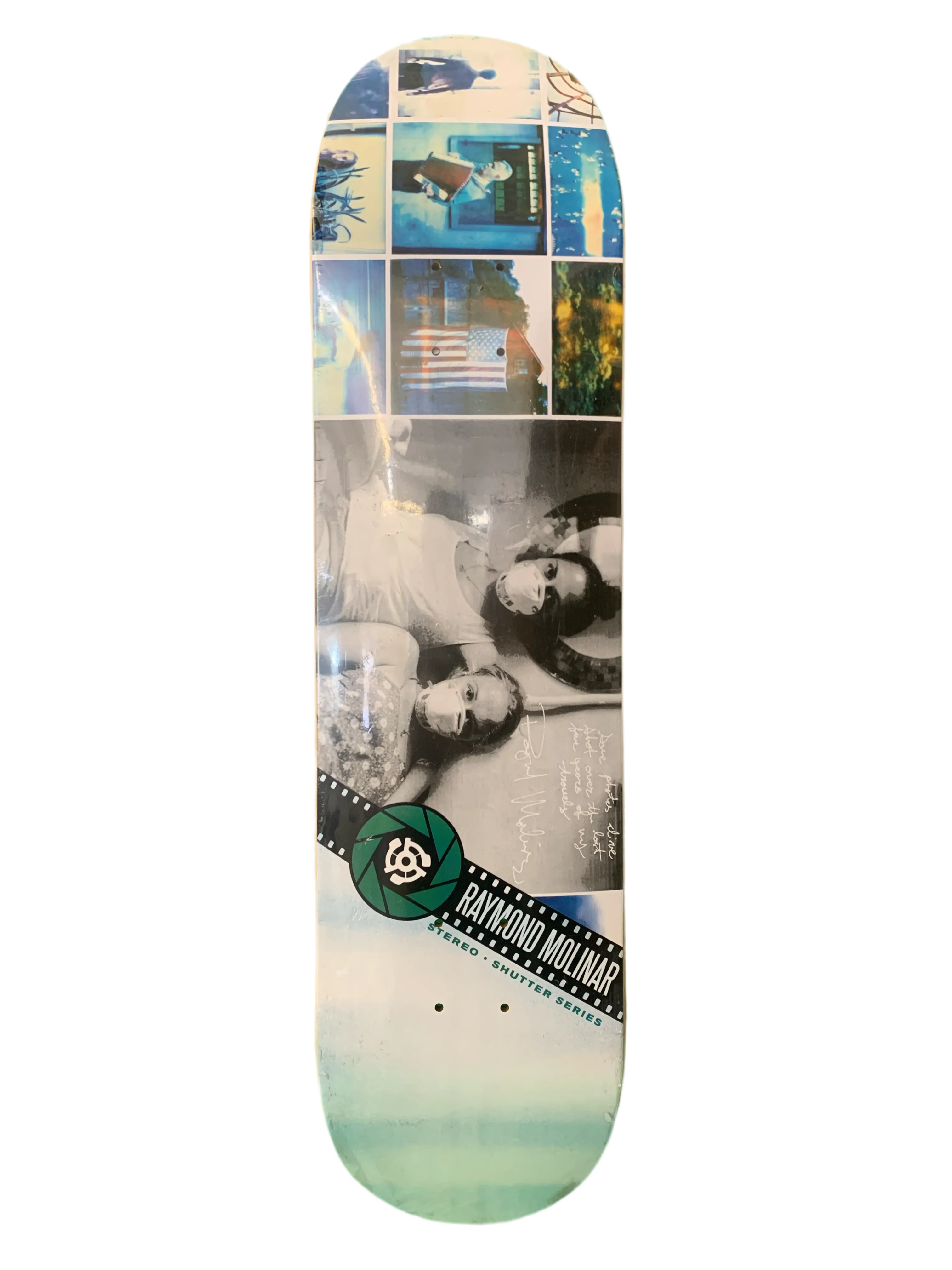 Stereo Raymond Molinar Shutter Series 8" Classic Skateboard Deck