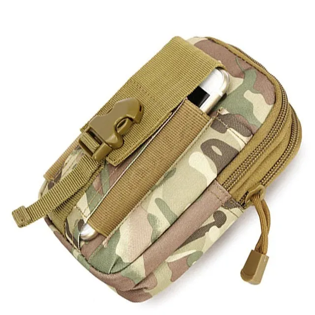 Tactical MOLLE Belt Phone Pouch