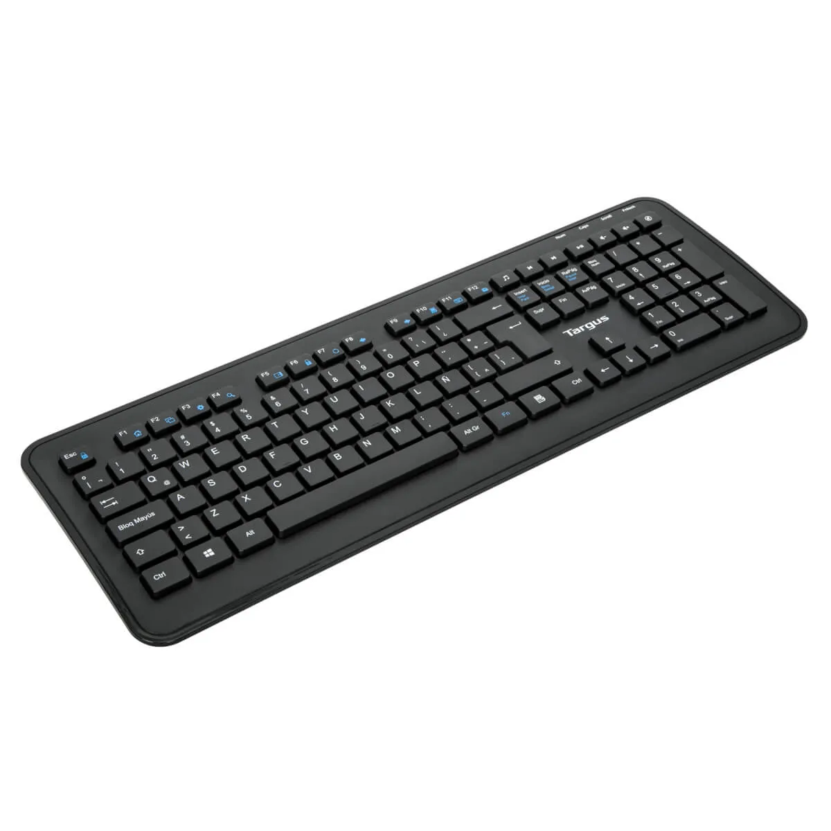 Targus® KM610 Wireless Keyboard and Mouse Combo - Black (Spanish)