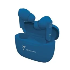 Techmade Auricolari Earbuds T31 Blue