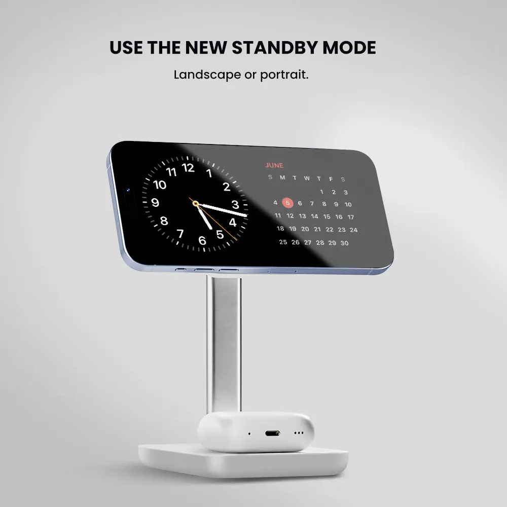 TRIO ULTRA 3-in-1 Fast Wireless Charging Station