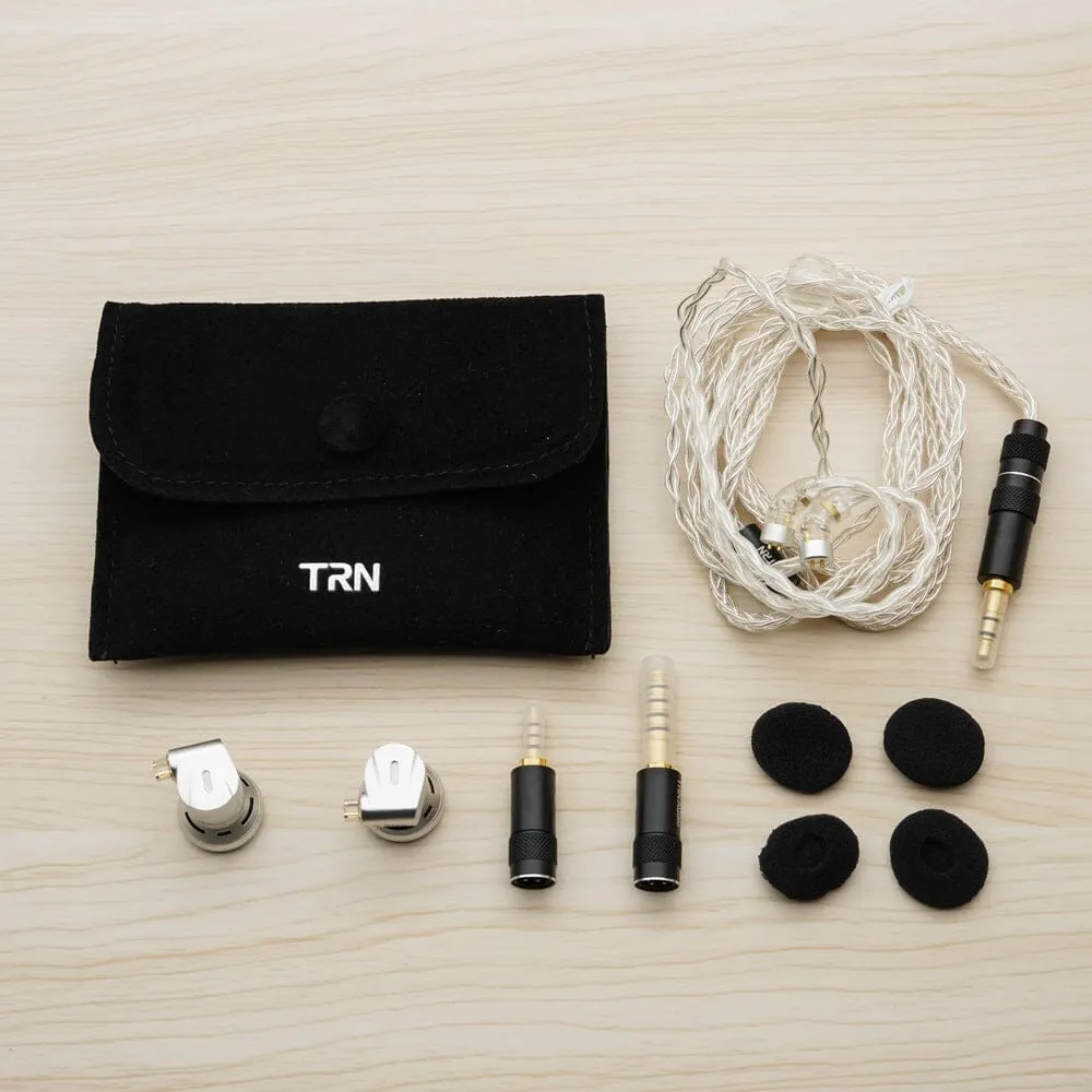 TRN EMX New Flagship Audiophile Dynamic Driver Flat Head Earphones