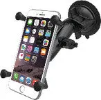 Twist Lock Suction Cup Mount W/X-GRIP Cradle for Phone/Phablet