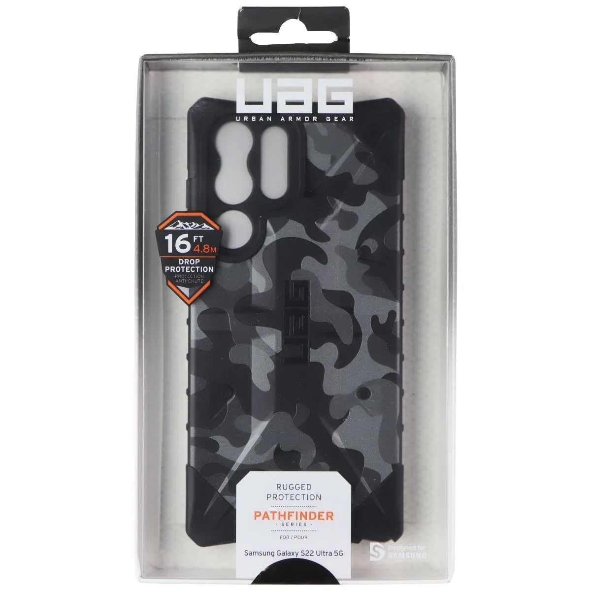 UAG Pathfinder Series Case For Samsung Galaxy S22 Ultra 5G - Camo