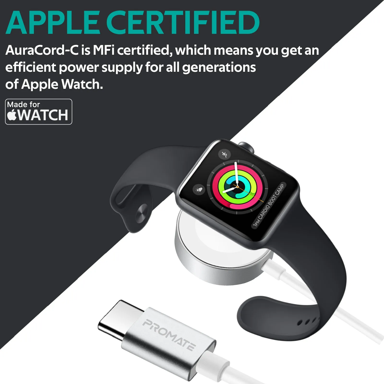 USB-C Charging Cable for Apple Watch