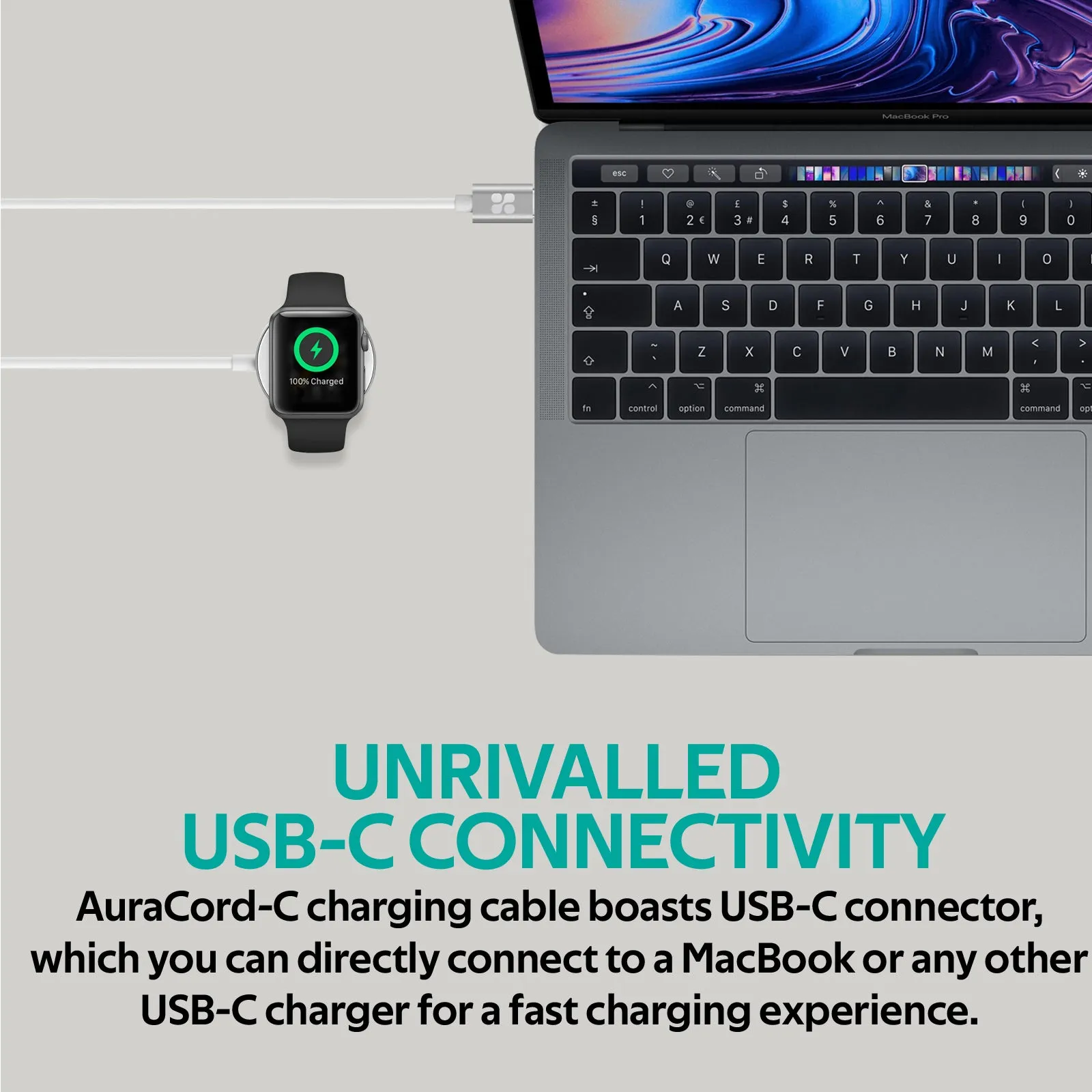 USB-C Charging Cable for Apple Watch