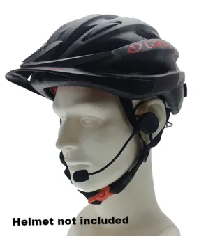 VELO - Casual Biker w/Helmet Mount (S Series) : Cycling Intercom for Communication