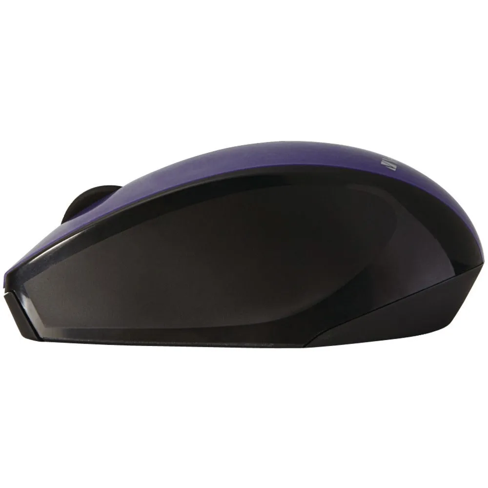 VERBATIM 97994 Wireless Multi-Trac Blue LED Optical Mouse (Purple)