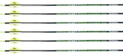 Victory Archery .166" VAP Fletched Arrows - 6 Pack