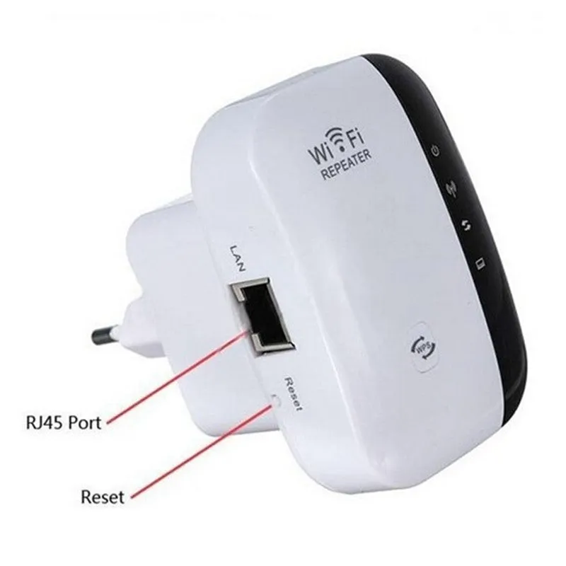 WiFi Repeater - Signal Amplifier ,WiFi Range Extender and Network Adapter