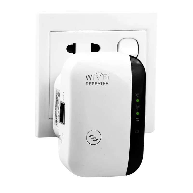 WiFi Repeater - Signal Amplifier ,WiFi Range Extender and Network Adapter