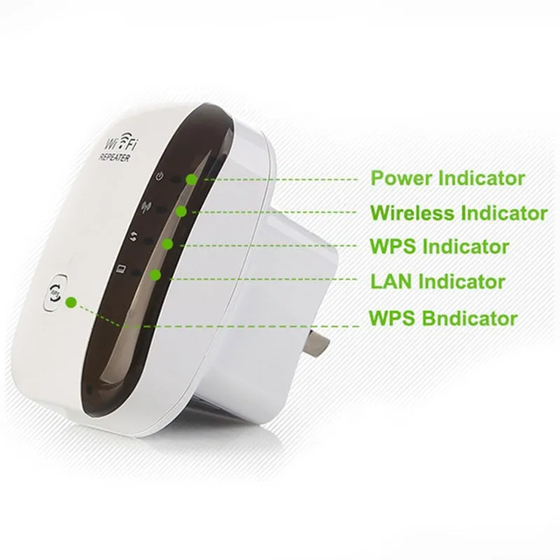 WiFi Repeater - Signal Amplifier ,WiFi Range Extender and Network Adapter