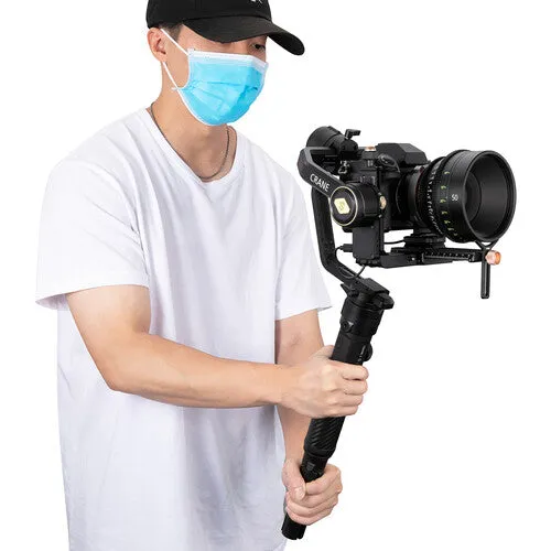 Zhiyun-Tech Crane 2S 3-Axis Handheld Gimbal Stabilizer with New FlexMount System for Upgraded Focus Control and Vertical Shooting